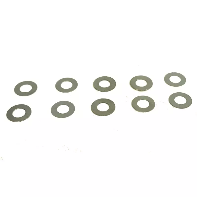  BRM S-011-A Steel spacers for 3mm axle 0.1mm x10