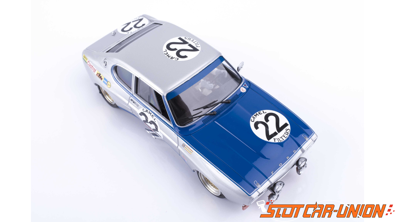 SRC 00308 Ford Capri 2600 RS 1º 24h Spa – Francorchamps 1971 - Slot Car -Union