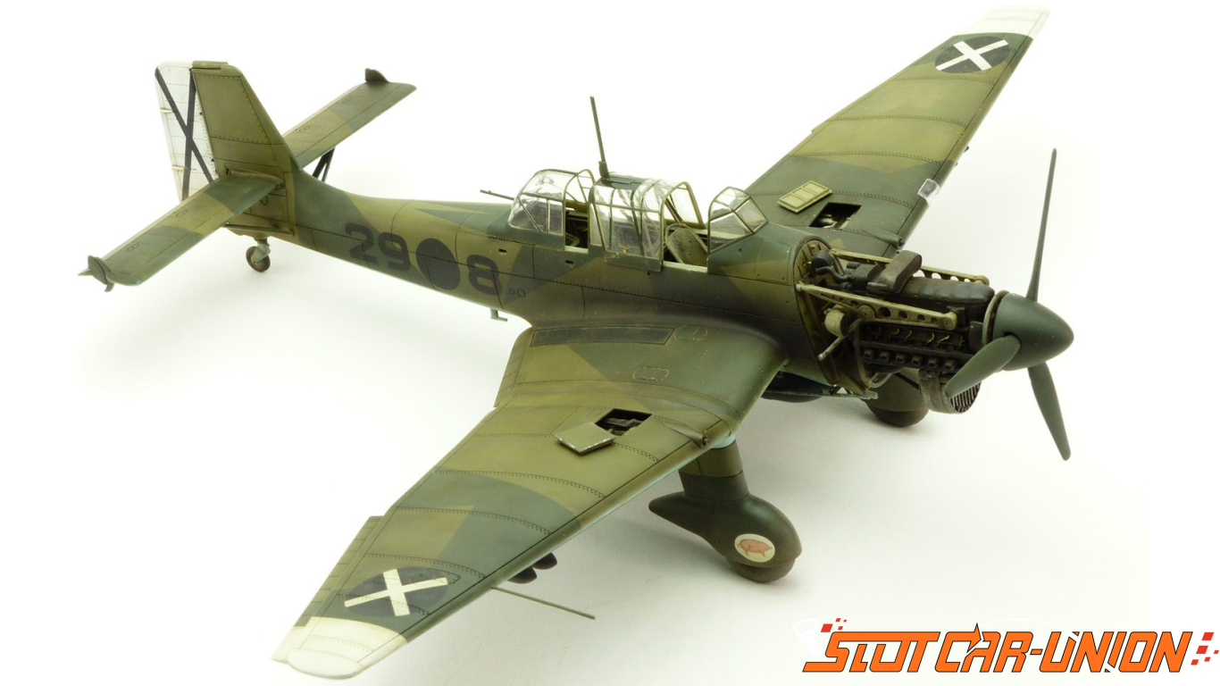 Airfix Junkers Ju87B-1 Stuka 1:48 - Slot Car-Union