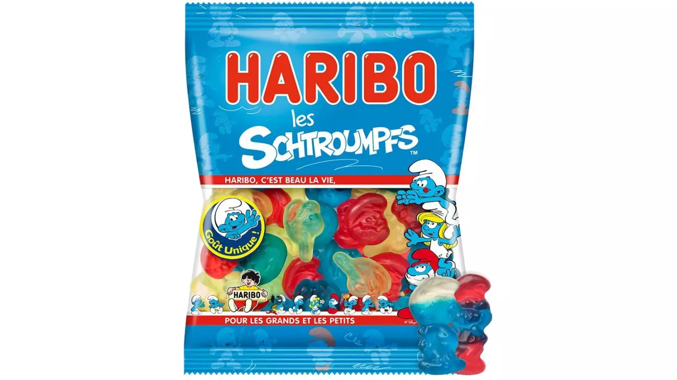 Bonbons Schtroumpfs Haribo - Candy Kids