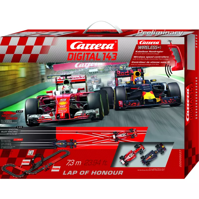 Carrera DIGITAL 143 40037 Lap of Honour Set