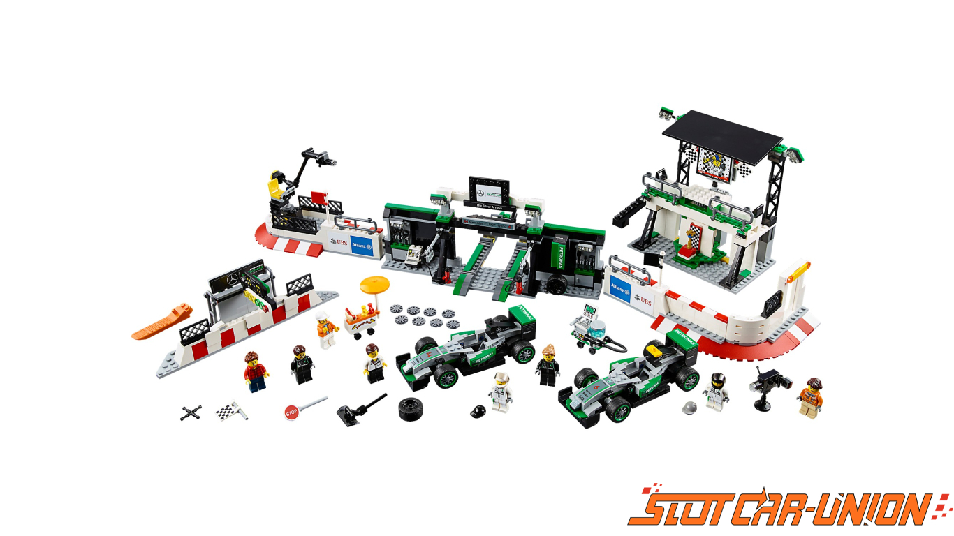 LEGO 75883 MERCEDES AMG PETRONAS Formula One™ Team - Slot Car-Union