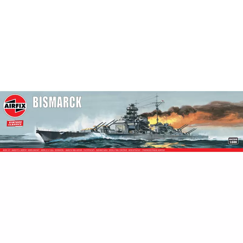  Airfix Vintage Classics - Bismarck 1:600