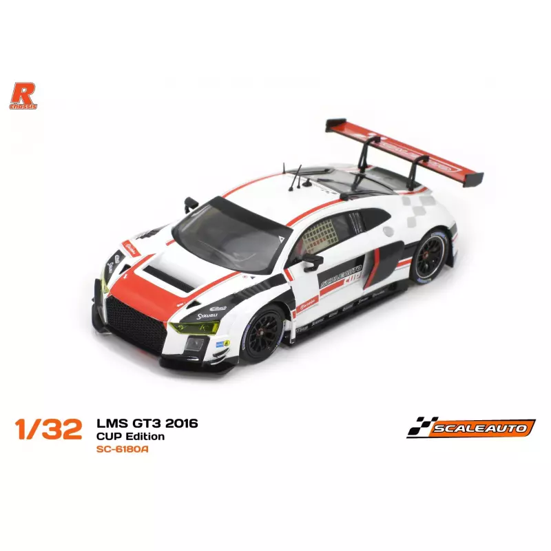  Scaleauto SC-6180A LMS GT3 2016 CUP Edition, White/Red