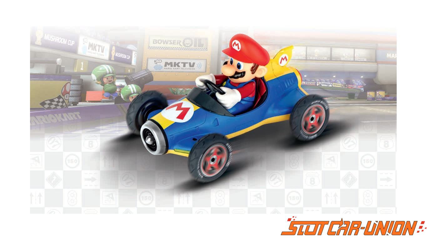 Carrera RC Nintendo Mario Kart™ Mach 8, Mario - Slot Car-Union
