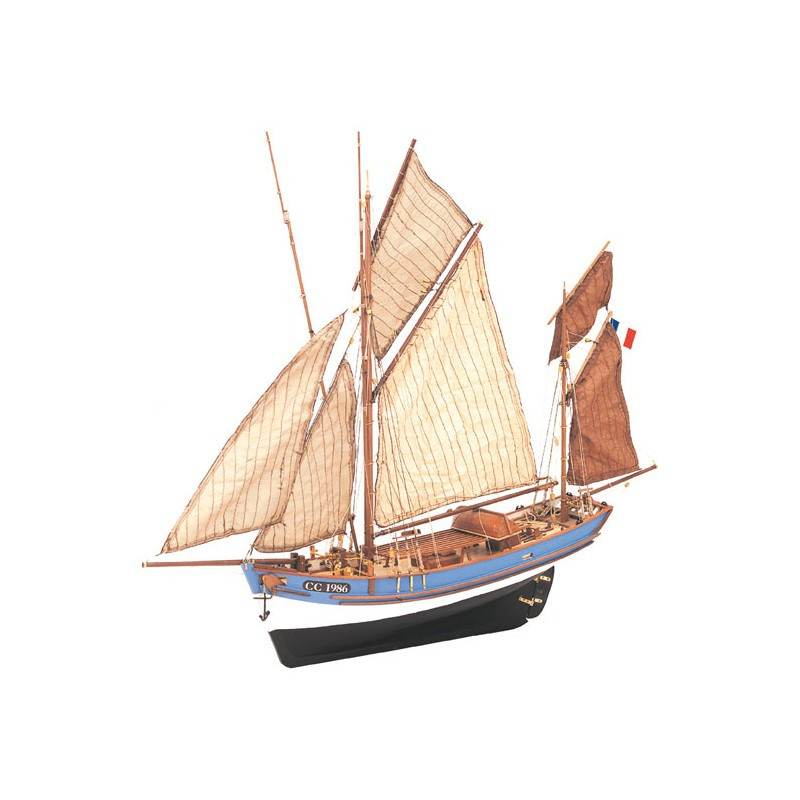 セール店舗 ARTESANIA LATINA MARIE-JEANNE 22170 Model Ship Kit 1:50 by Artes 船、ボート 