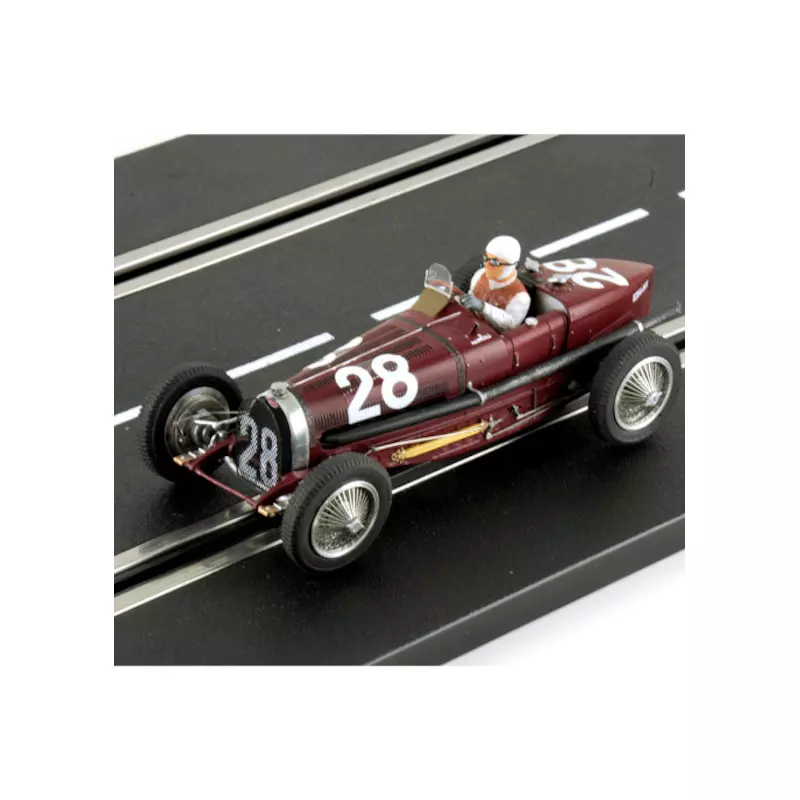  LE MANS miniatures Bugatti type 59 n°28 rouge