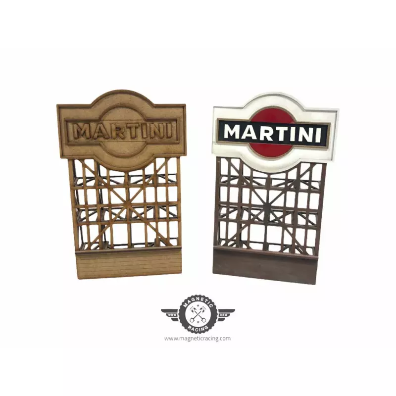  Magnetic Racing BILL006 KIT Panneau Martini (non peint/peint)