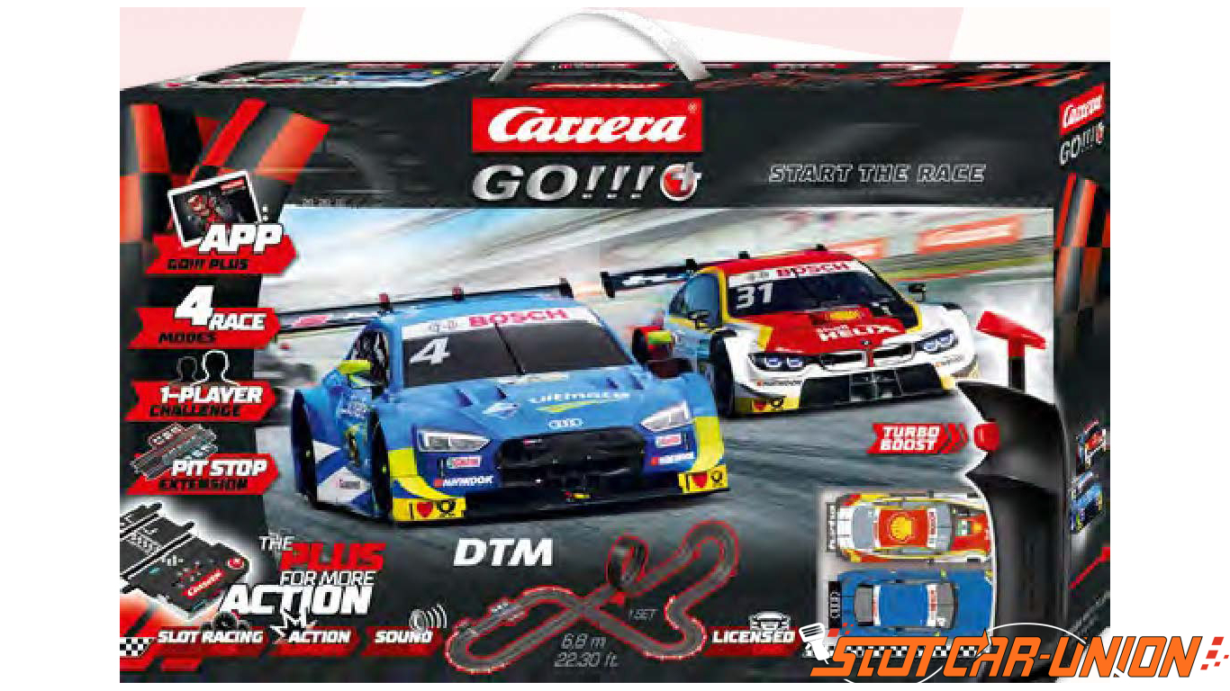 Carrera GO!!! DTM Master Class Slot Car 29 Ft Racetrack Set w/ Speed  Controllers, 1 Piece - Harris Teeter