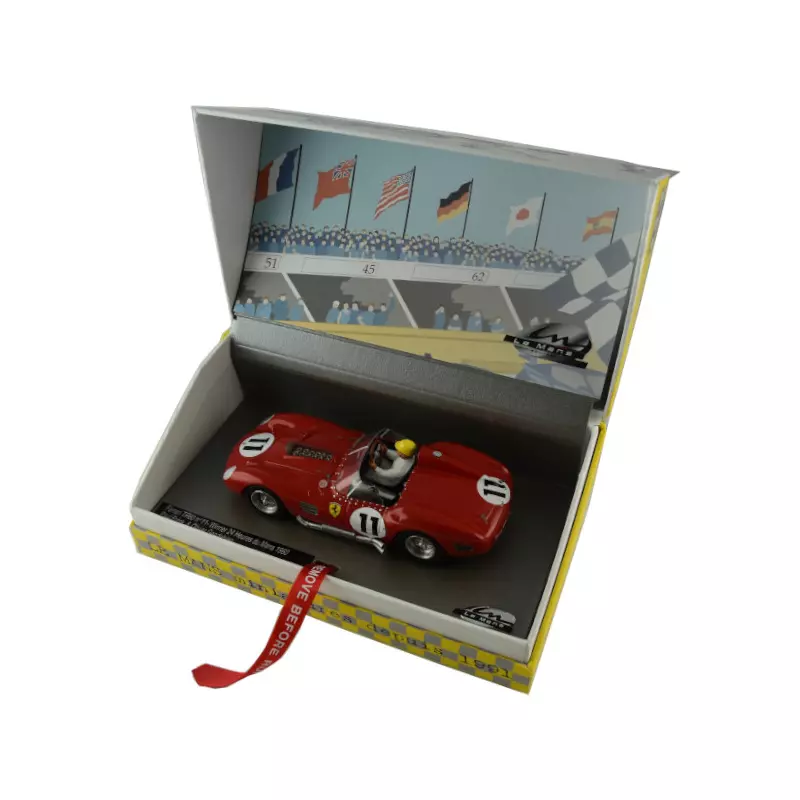  LE MANS miniatures Ferrari TR59/60 n°11 Le Mans 1960 - Winner