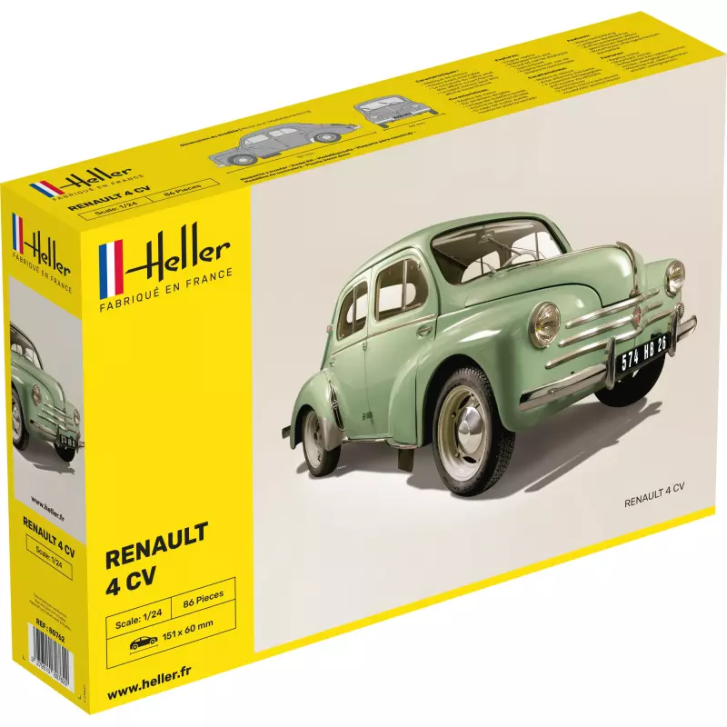 Heller 80762 Renault 4 CV