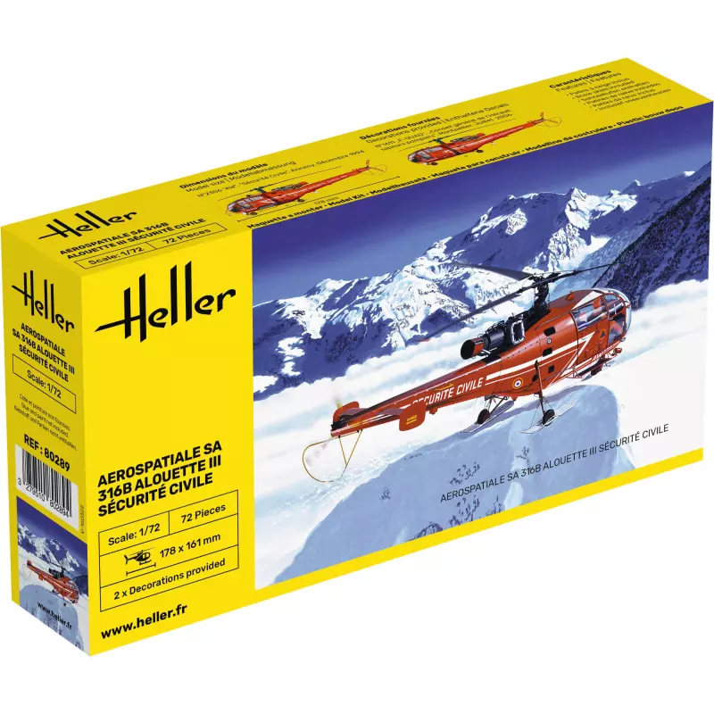Heller 80289 Alouette III...