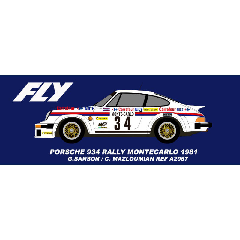 FLY Porsche 934 Rally...