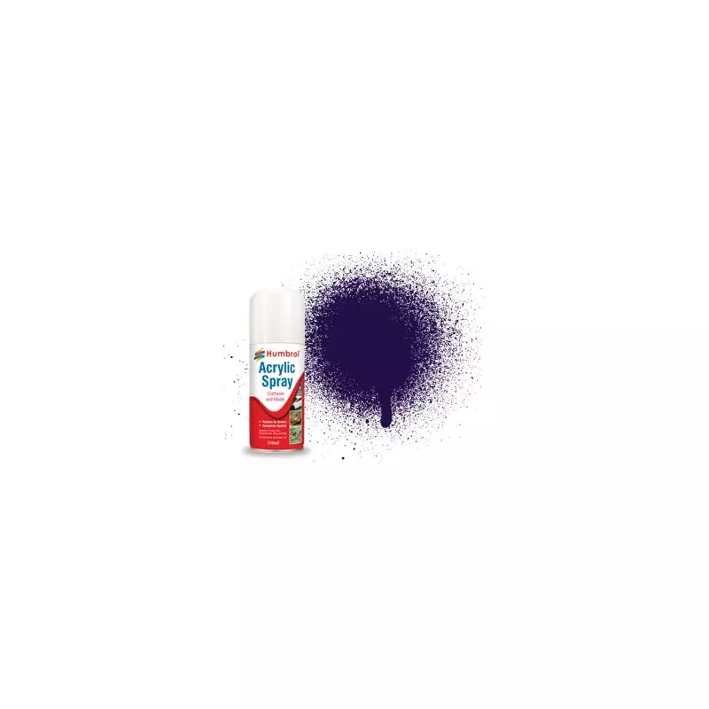  Humbrol AD6068 No. 68 Purple Gloss - 150ml Acrylic Spray Paint