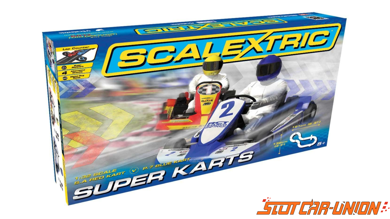 scalextric super karts set